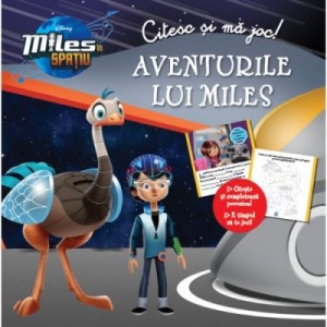 Miles in spatiu. Aventurile lui Miles. Citesc si ma joc - Disney