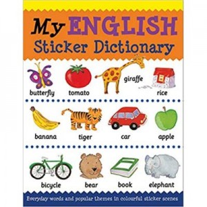 My English Sticker Dictionary (Language Sticker Books) - Catherine Bruzzone, Louise Millar