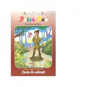 Peter Pan. Carte de colorat