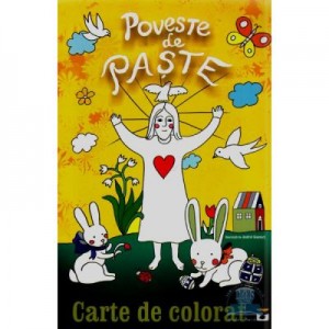 Poveste de Paste. Carte de colorat