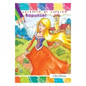 Povestim si coloram - Rapunzel