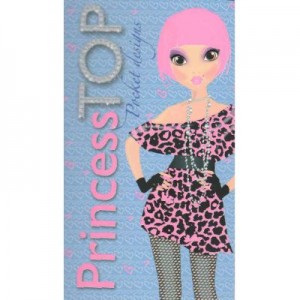 Princess TOP - Pocket designs (bleu)