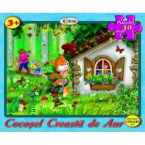 Puzzle Cocosel Creasta de Aur