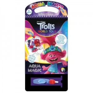 Trolls 2 Aqua Magic - Set carte + Stilou cu apa