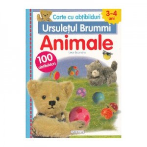 Ursuletul Brummi: Animale 3-4 ani - Lieve Boumans (Carte cu abtibilduri)